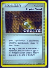 VINTAGE POKEMON 2005 CRYSTAL SHARD 85/107 Ex DEOXYS - REVERSE HOLO - STAMPED on eBay