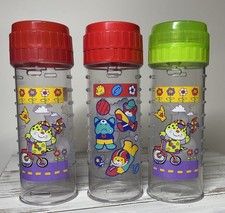 Vintage 3 Playtex 8oz Nurser Bottles Drop In Style no nipples