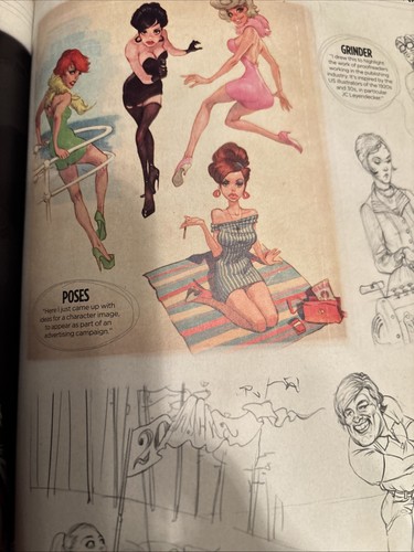 2023 SKETCHBOOKS Vol 3 From IMAGINEFX Magazine 162 Pages SEE HOW MASTERS BEGIN - Picture 5 of 7