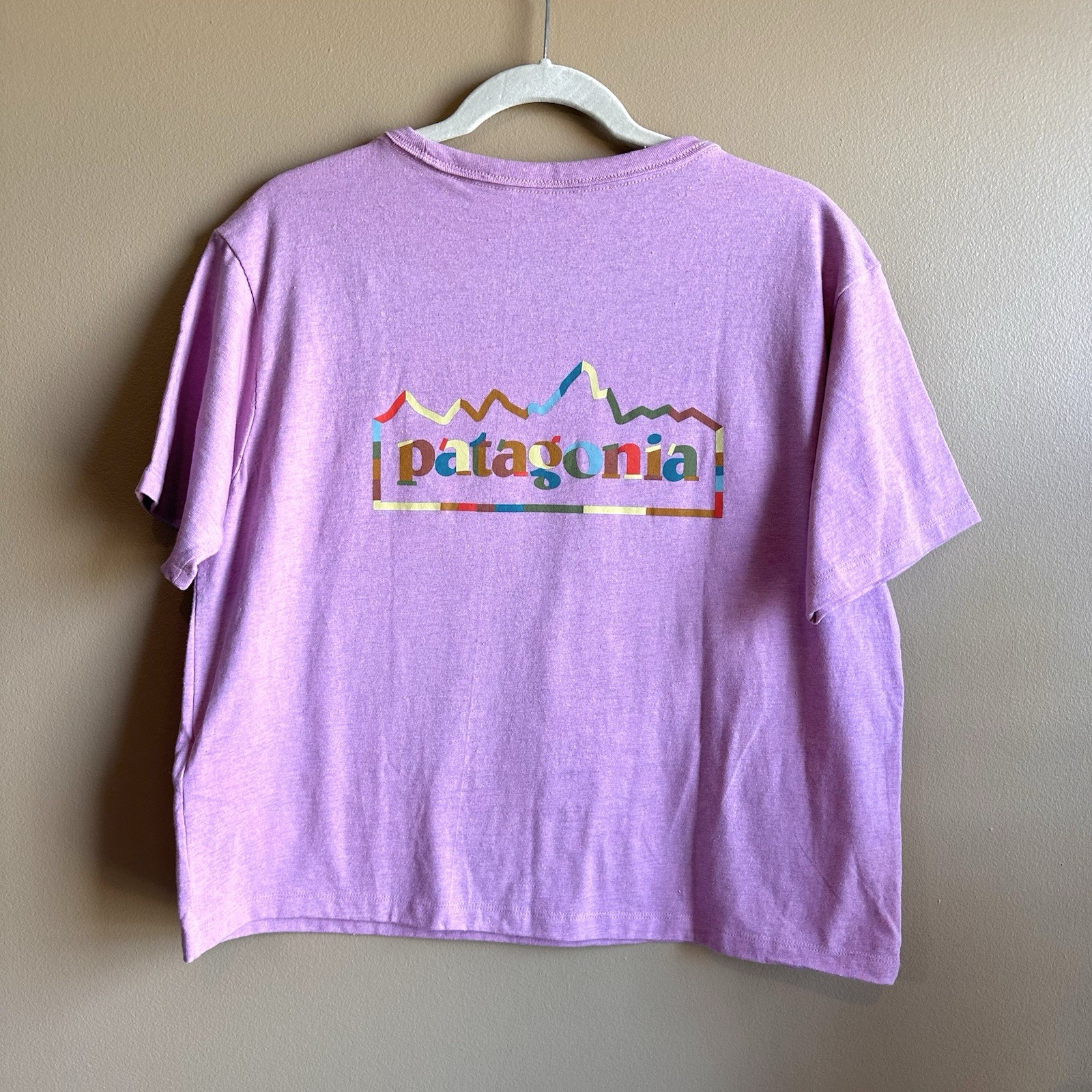 Patagonia Womens T-Shirt Short Sleeve Unity Fitz Logo Responsibili-Tee Sz M NEW thumbnail 5