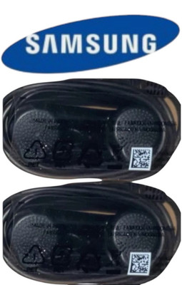 2 Genuine Samsung Handsfree Headphones Earphones with M (A)