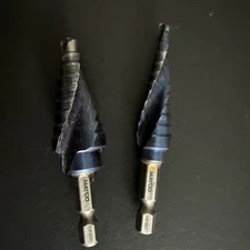 Matco Tools TSFSD2B Titanium Blue Spiral Flute Step Drill Bit set