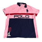 Polo Ralph Lauren big pony pink xxl Spellout
