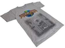 Anvil Youth Universal Studios Hollywood Graphic Gray Shirt Size Large