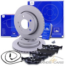 ATE BREMSSCHEIBEN Ø276 +BREMSBELÄGE +WARNKONTAKT HINTEN FÜR BMW 3-ER E46