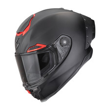 Scorpion Exo-race Air Solid Helmet Matte Black-red Scorpion Exo-race Air Solid Helmet Matte Black-red