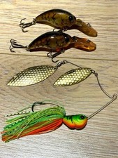 Evergreen Spinnerbait Crankbait 10g & 30g Fishing Lure, Slightly Damaged