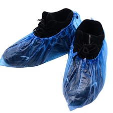 200pcs Disposable Shoe Covers Waterproof Tear-Resistant Non-Slip Fits Most