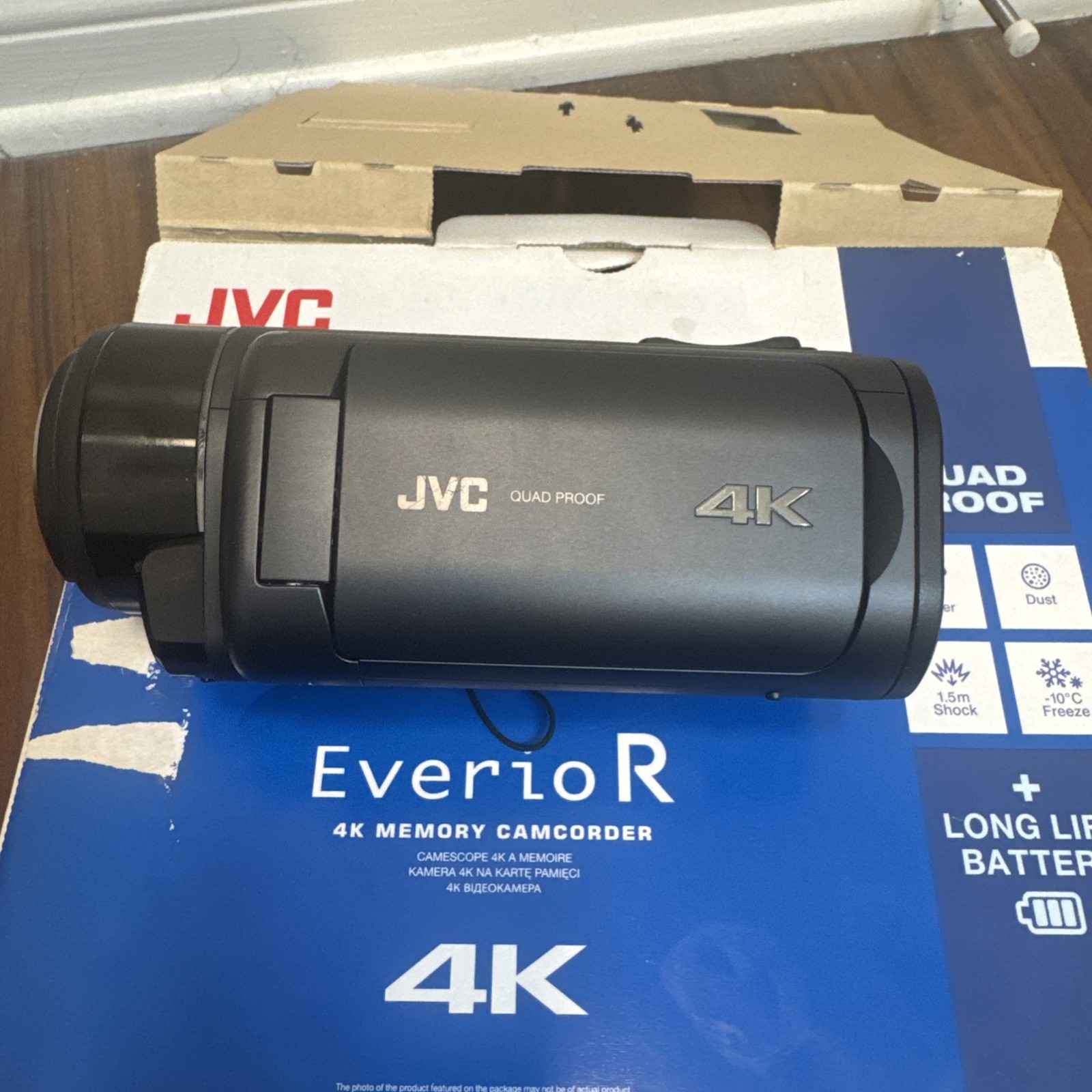 JVC Everio R GZ-RY980-A 4K Waterproof Dustproof Video Camera