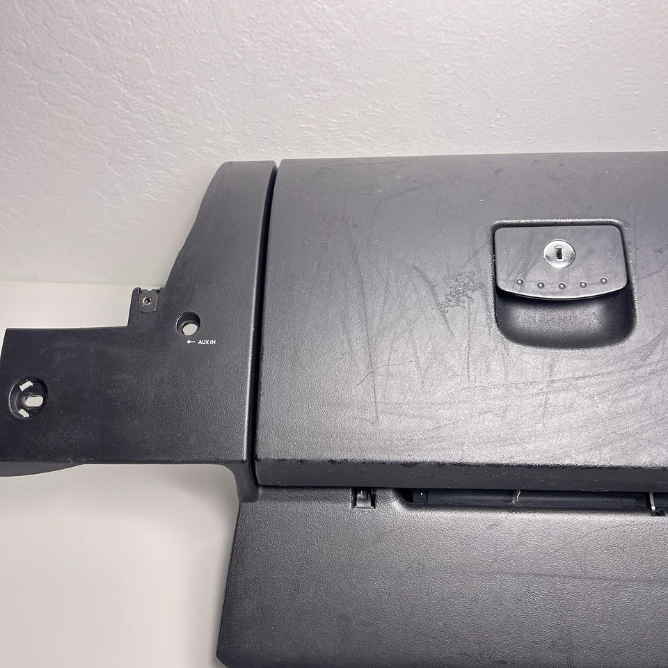 Volkswagen Beetle 2003-2010 tablero guantera compartimento de almacenamiento puerta auxiliar negro OE Foto 3 de 4