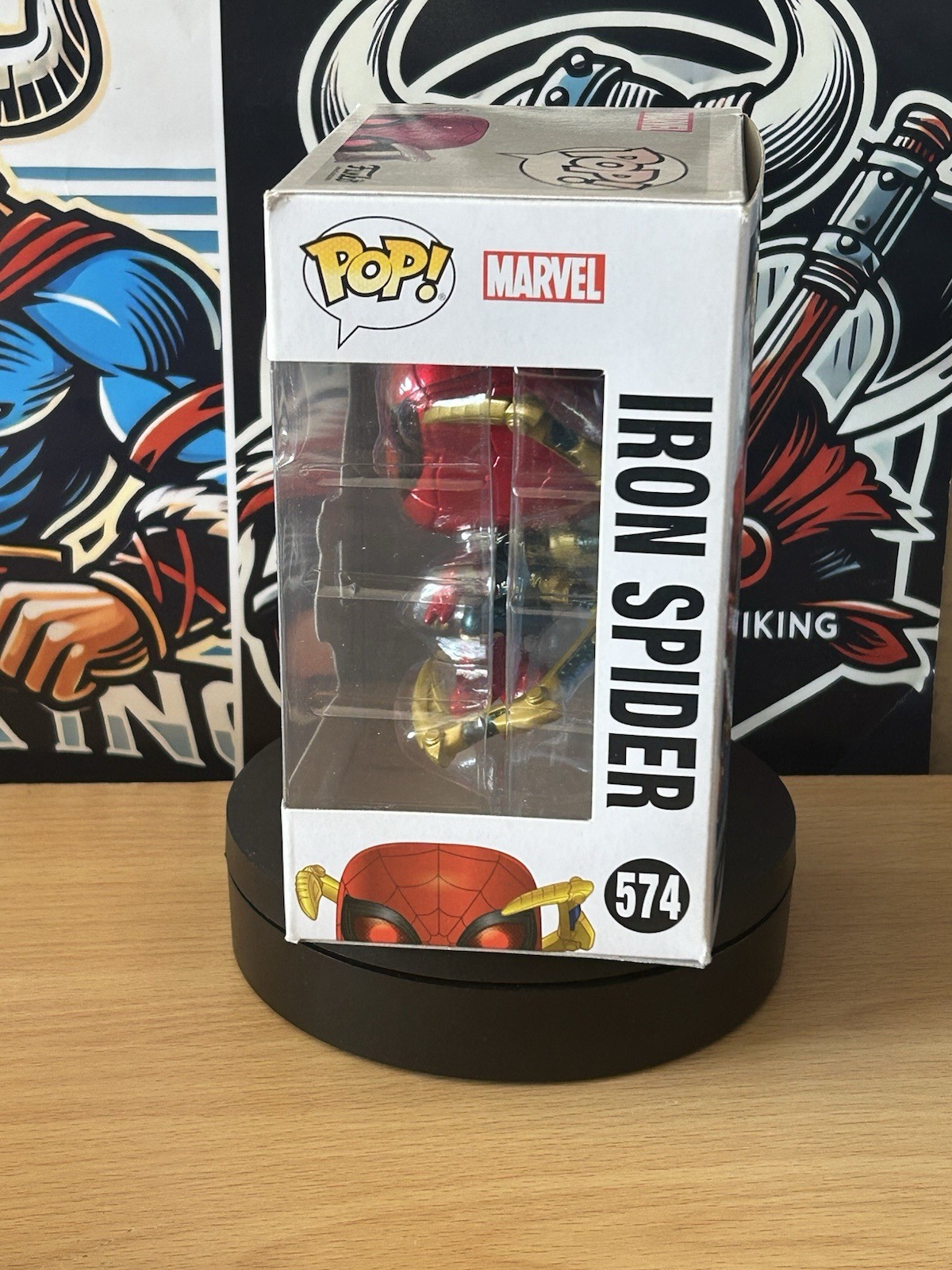 Funko Pop! Marvel Avengers: Endgame Iron Spider Bobblehead #574 image 2