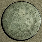 1869 Seated Liberty Dime – PO Poor – Cull Silver 10C – Philadelphia #909