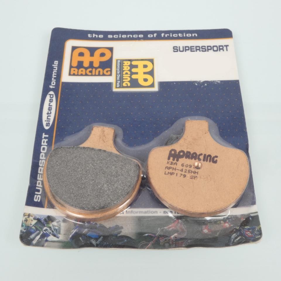 Plaquette de frein AP Racing pour Harley Davidson 883 Sportster de 1985 en métal fritté