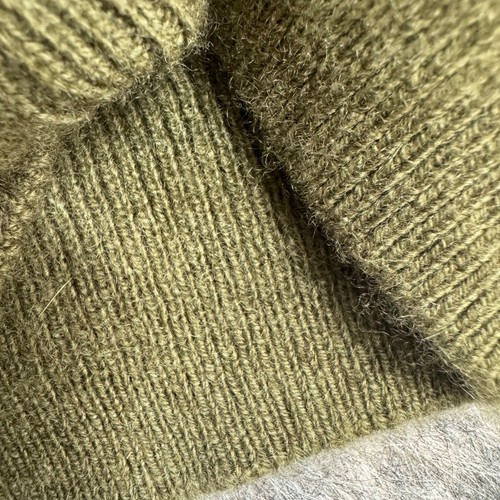 J Crew 100% Cashmere Sweater Crew Neck Green Size M - Picture 10 of 10