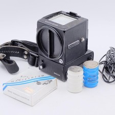 "AS-IS" Hasselblad 500 EL/M Black Extras MUST READ 4632