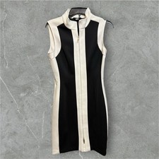 Tommy Hilfiger Black and White Midi Dress