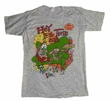 Vintage 1991 Ren And Stimpy Show Nickelodeon T-shirt Sz M USA Made Single Stitch