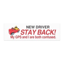 Funny New Driver Car Magnet - Student Driver Sign for Cars 10 3