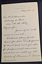 1882 US Coast & Geodetic Survey Office *SIGNED* by William B Morgan