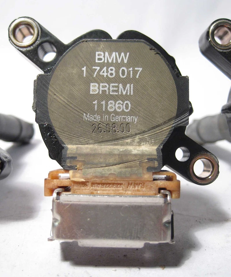 BMW E36 E39 Z3 Ignition Coil Set of 6 BREMI 1995-2002 USED OEM E38 E46 M52 M54 - Image 2 of 3