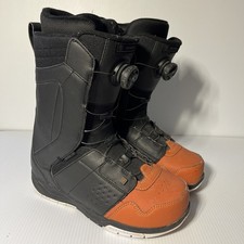 Ride Jackson Boa Coiler Boots Men’s 9.5 Black Snowboarding