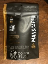 Manscaped Crop Mop Ball Wipes 15 Count, On-The-Go, Individually Packaged