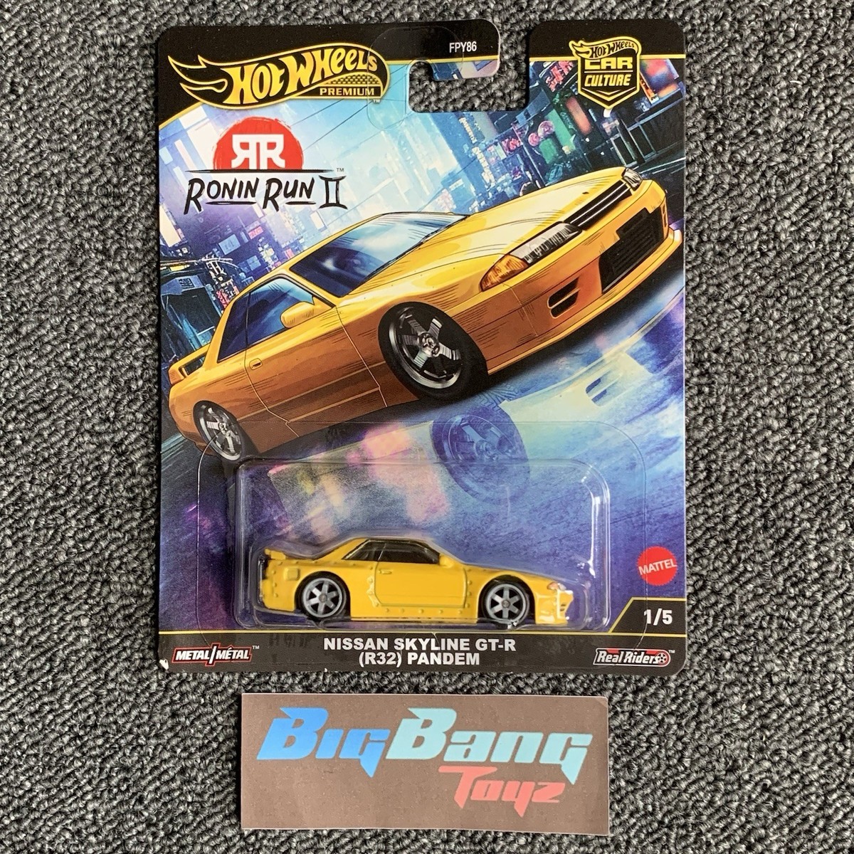 Hot Wheels Premium Nissan Skyline GT-R R32 Pandem Ronin Run