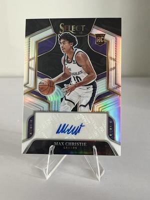 2022-23 Panini Select - Max Christie (RC) Rookie Signatures /249 RS-MAX