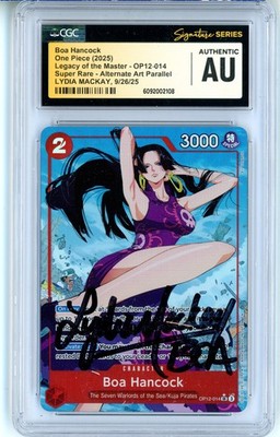 Boa Hancock (Alternate Art) OP12-014 Legacy of the Master Foil for