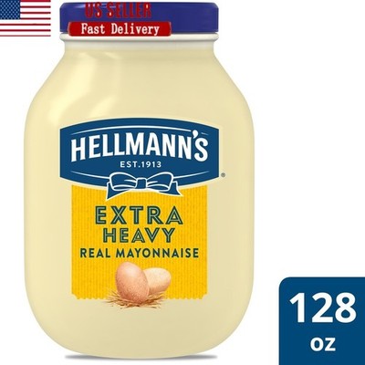 Extra Heavy Real Mayonnaise Gluten Free Kosher Jar Ideal Deli Cafe Restaurant US