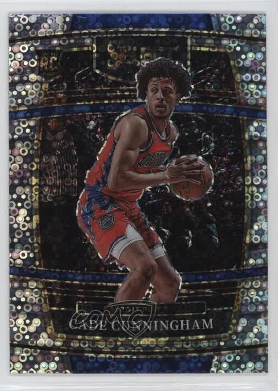 2021-22 Panini Select Concourse Disco Prizm Cade Cunningham #11 0sm9