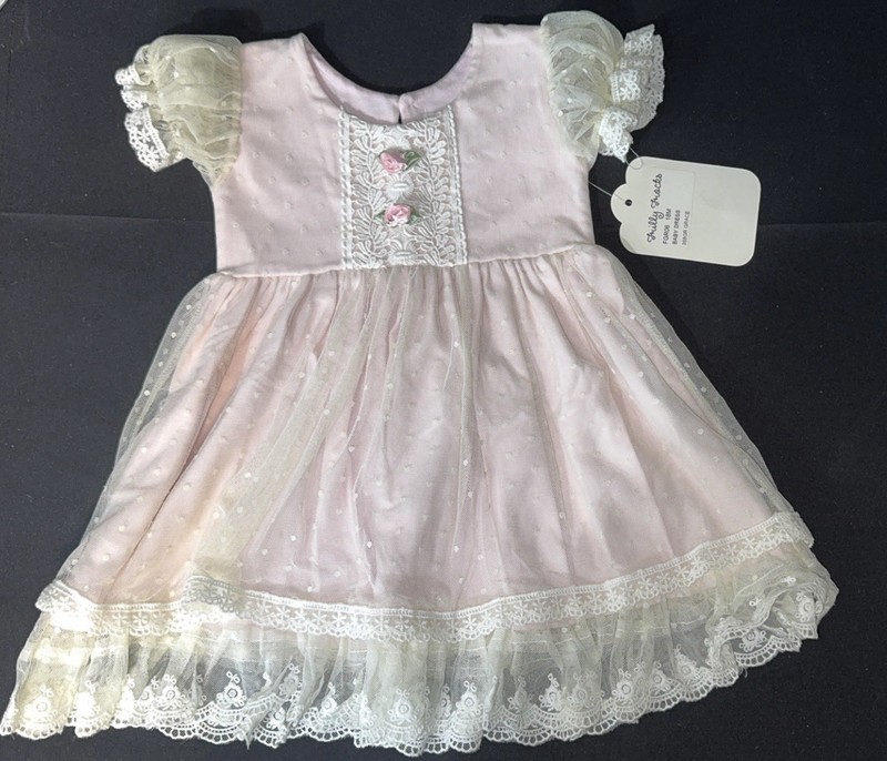 Frilly Frock Baby Dress 18M