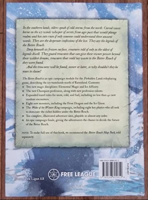Forbidden Lands RPG The Bitter Reach Campaign (Hardcover) Brand New