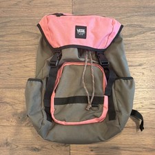 Vans Gray/Pink/Black 5L Daypack Backpack Buckle Closure, Adjustable Straps