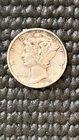 1943 Mercury Dime 10c Circulated 90% Silver Coin Philadelphia Mint