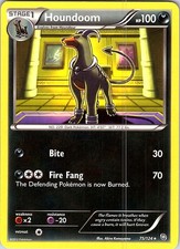 Houndoom Rare Dragons Exalted 75/124 NM on eBay