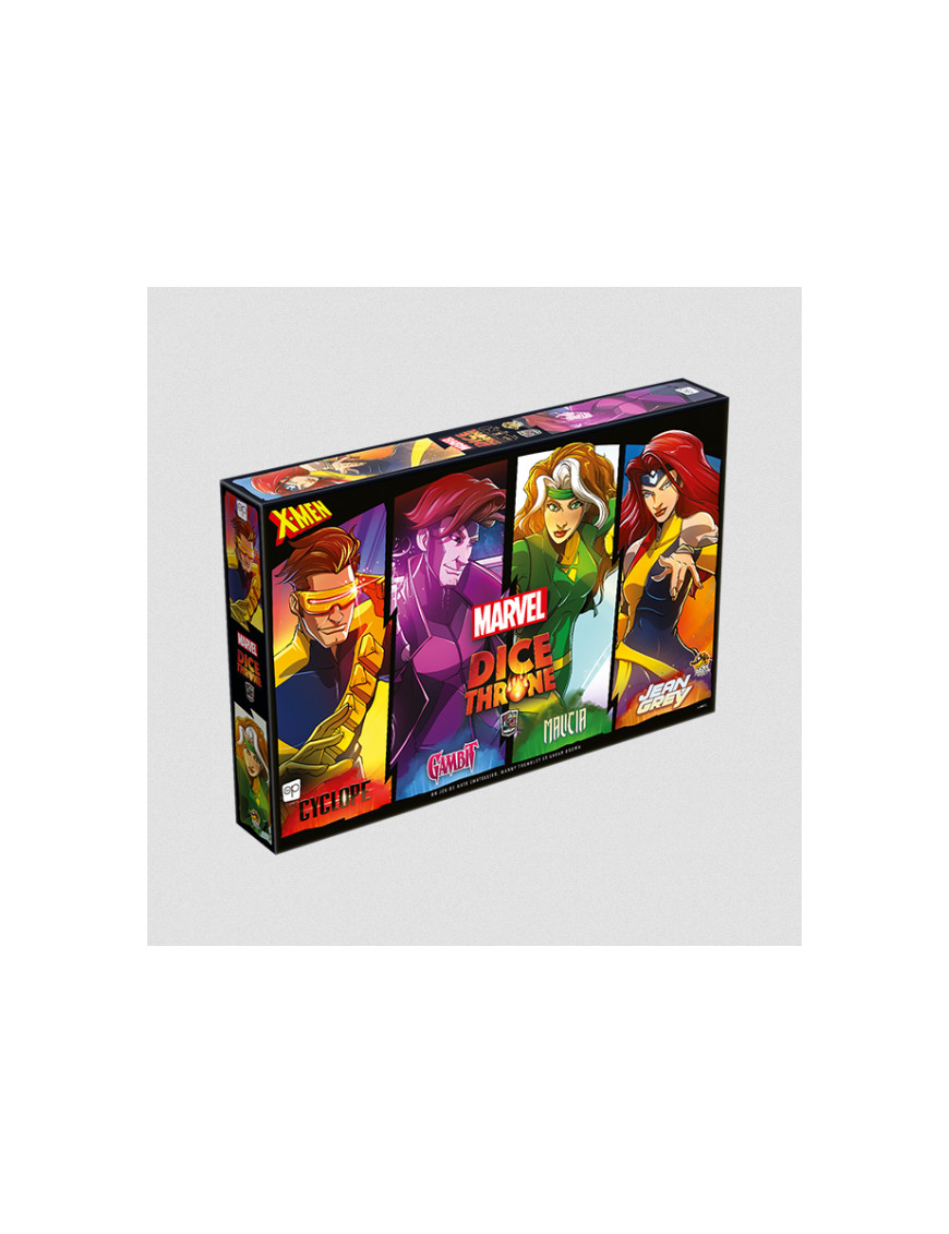 Dice Throne X-Men jeu de dés et stratégie Marvel pour animer vos soirées jeux