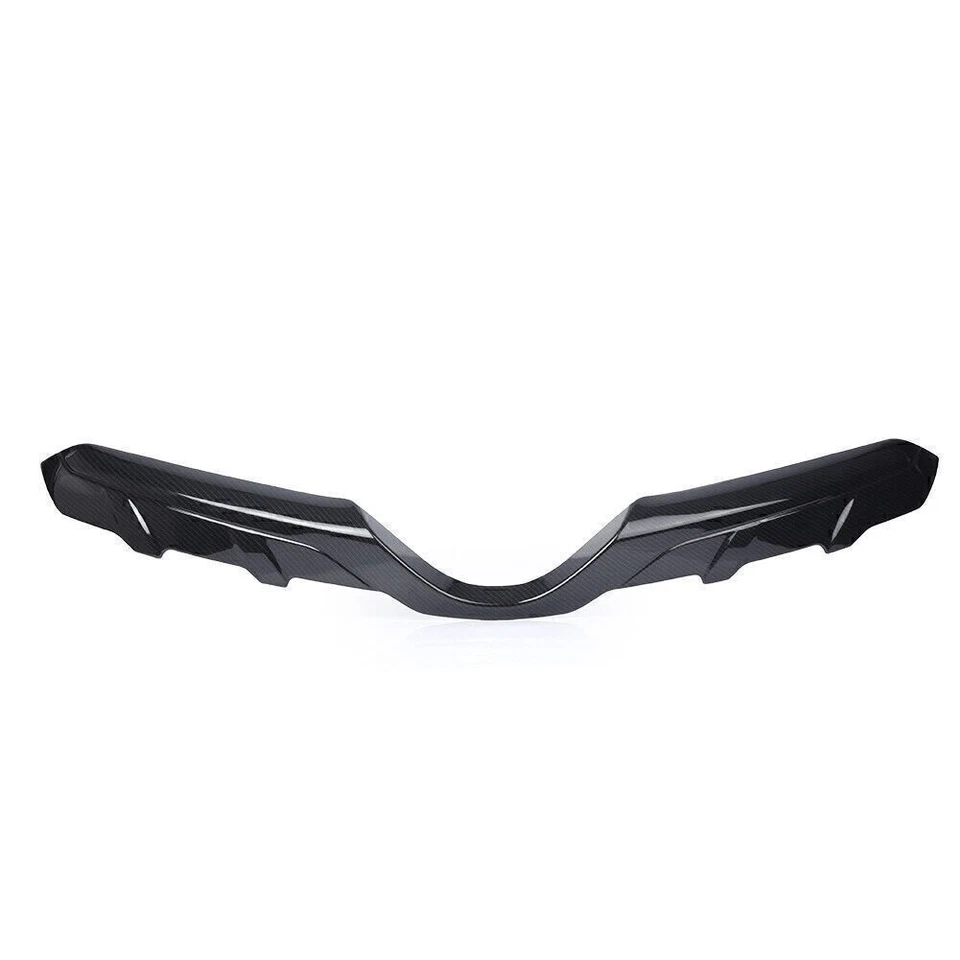 Revestimiento de parrilla delantera superior Toyota C-HR 2016 17-18 estilo fibra de carbono - Imagen 2 de 4