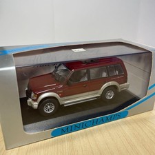 MINICHAMPS 1994 Mitsubishi Pajero LWB Red Metallic Diecast New Unopened