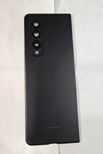 Back Cover Glass With Camera Lens For Samsung Galaxy Z Fold 3 5G F926 Black