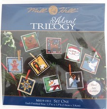 Mill Hill Advent Trilogy ~ Set One ~ Cross Stitch Bead Kit ~ #MH19-1911