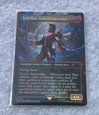MTG English Iron Man, Titan of Innovation (Rainbow Foil) NM Foil Secret Lair