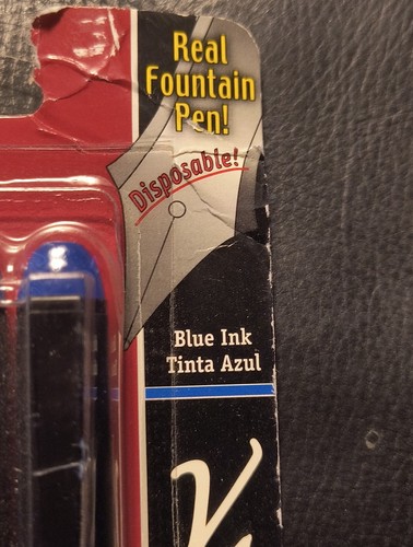 (3) Pilot Varsity Disposable Fountain Pens, Blue Ink Tinta Azul. New #90027 - Picture 3 of 5