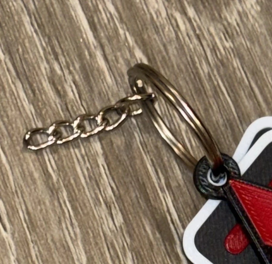 F1 Formula 1 Logo Driver Keychain Gifts Charles Leclerc Lewis Hamilton Ferrari - Image 4 of 4