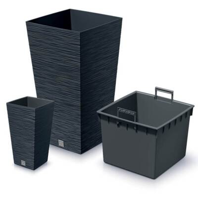 Blumenkübel Blumenkasten Blumentopf Pflanzkasten Furu Square 38cm-75cm Wahl