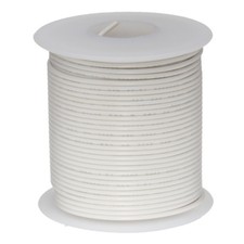 14 AWG Gauge GPT Marine Wire Stranded Hook Up Wire White 25 ft 0.071" 60 Volts