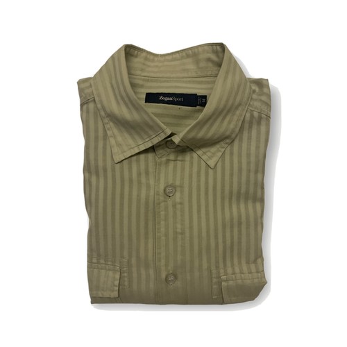 Zegna Sport Dress Shirt Men's Size 