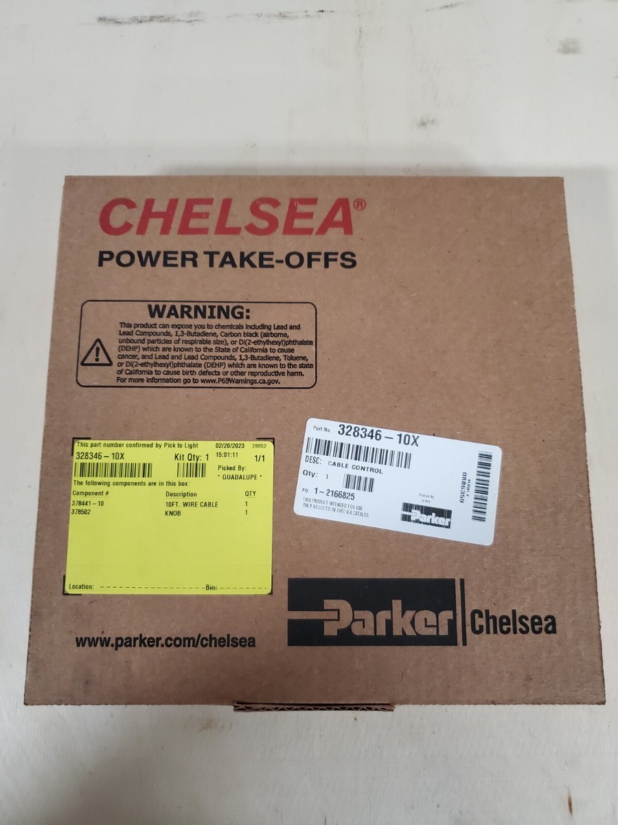 Parker Chelsea PTO Cable 10 FT | 328346-10X | OEM | 32834610X