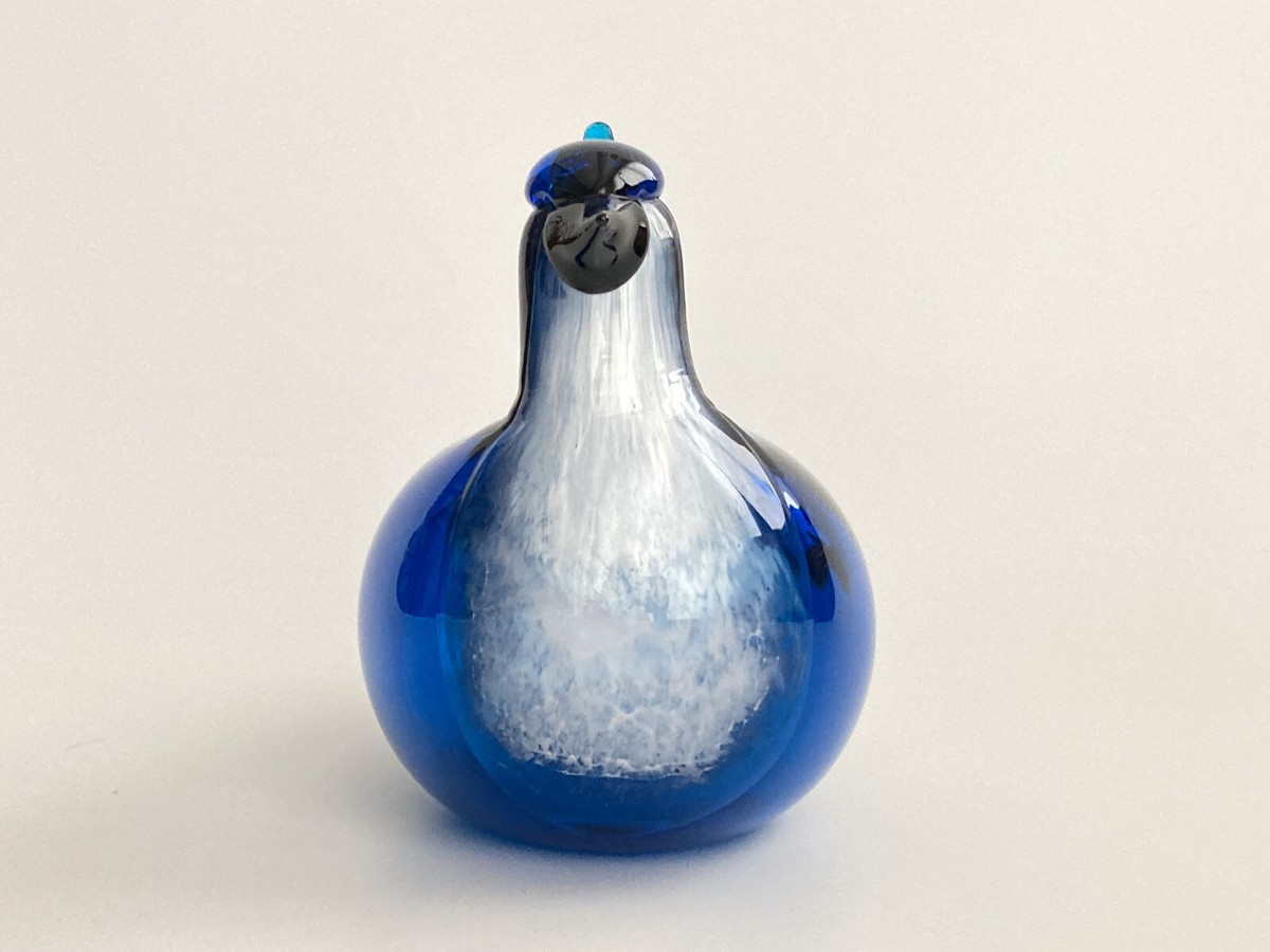 Oiva Toikka Blue Jay 1999 Annual Bird by Toikka Design Nuutajärvi