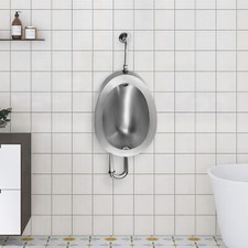 Automatic Wall Mounted Bathroom Urinal, Intelligent Sensor Flush Public Toilet